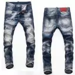 dsquared2 cool guy jeans causal denim  hole gray blue